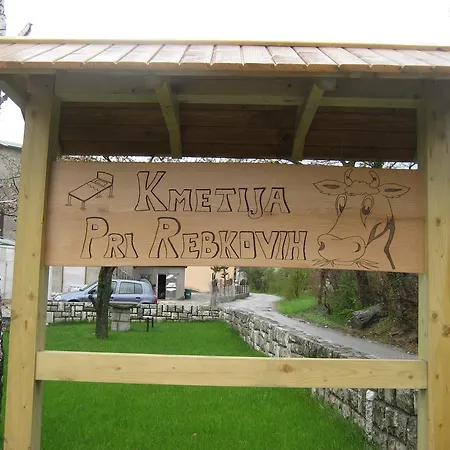 Turisticna Kmetija Pri Rebkovih